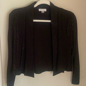 Calvin Klein cute with jeans and tank or over a black dress for an event